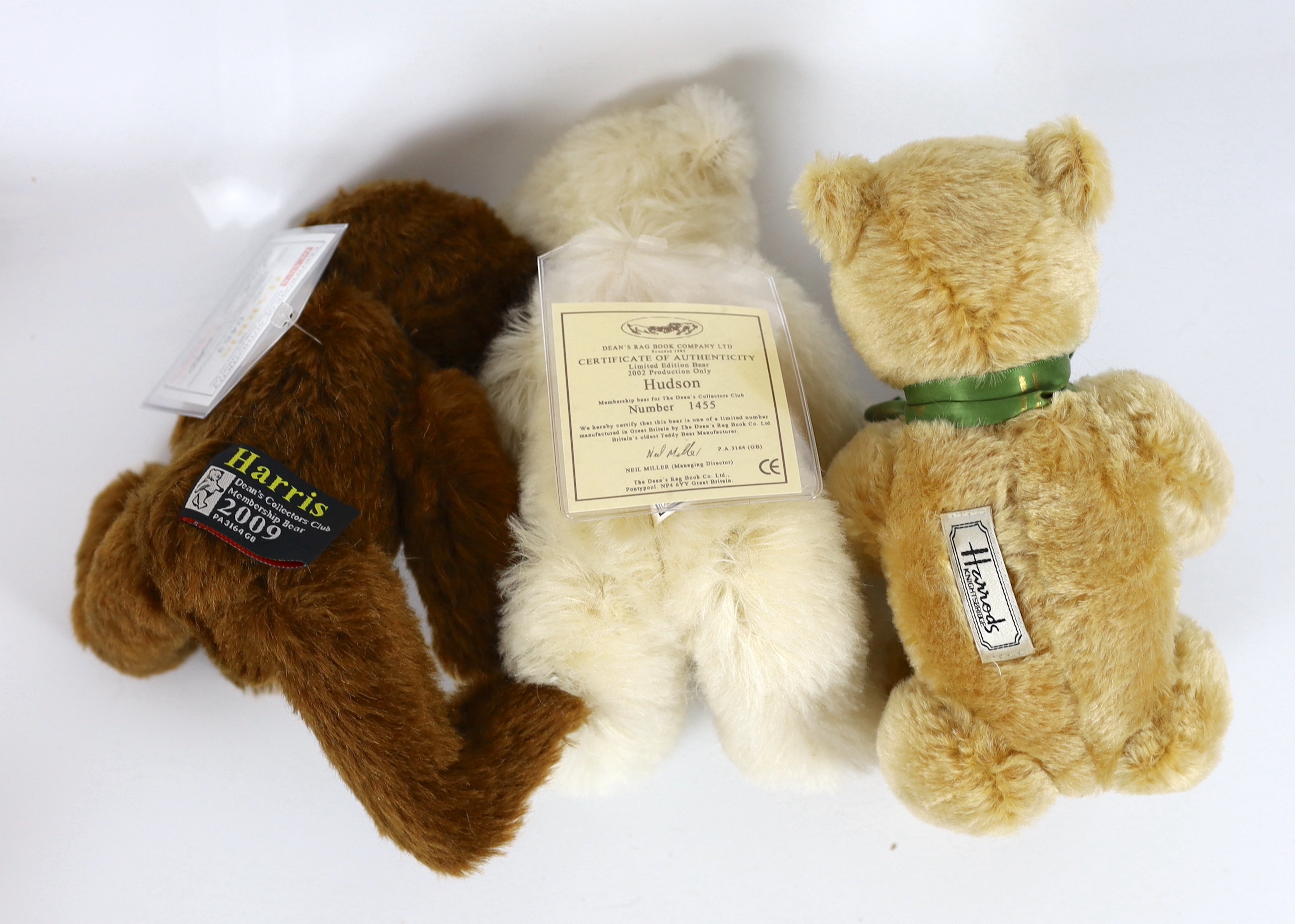 Five Deans bears and a Harrods bear (6)